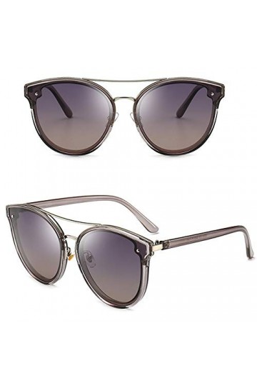 TYJA Lunettes De Soleil Polarisées, Lunettes De Soleil De Conduite en Plein Air pour Femmes, Grand Cadre, Anti-UV400, Lunette