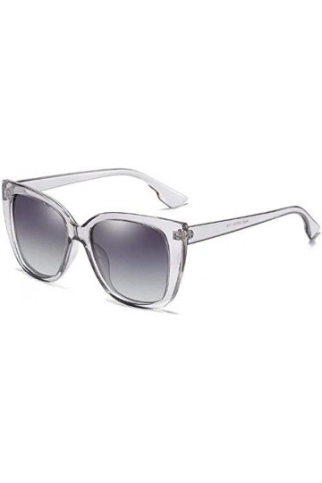NIUASH Lunettes de Soleil polarisées Lunettes de Soleil Mode Femme Lunettes Lunettes de Soleil polarisées Transparentes Lunet