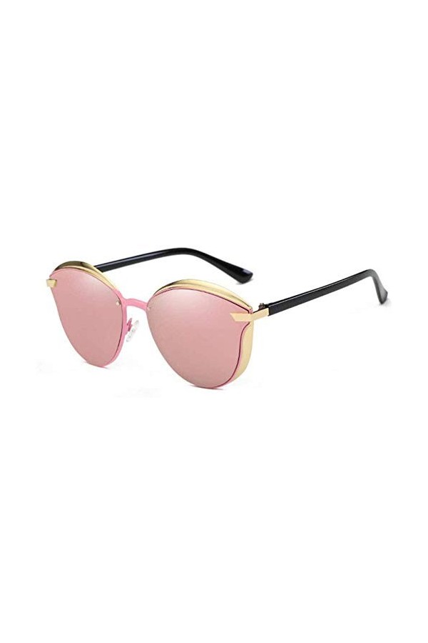 ZYIZEE Lunettes de Soleil Lunettes de Soleil polarisées Homme Lunettes de Soleil œil de Chat Femme Lunettes de Soleil en méta