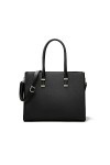 FANDARE Sacoche Ordinateur Portable Grande Sac à Main Femme Imperméable Sac à Bandouliere PU Cuir Sac Porté Epaule Sac Messag