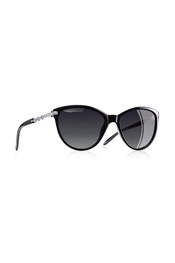 ZYIZEE Lunettes de Soleil Cat Eye Lunettes de Soleil polarisées Femmes Lunettes de Soleil polarisées Femme dégradé Nuances UV