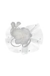 SJTJSPX Fascinator Chapeau de Mariage Femme Chapeau Bibi Elégante Voilette Voile Mariée Bandeau et Clip Dames Day Coiffure Vi