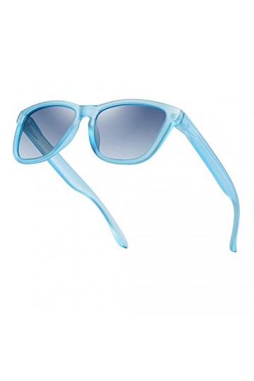 QINGZHOU Lunettes De Soleil,Dames lunettes de soleil polarisées femmes rétro tendance lunettes de soleil à monture carrée fem