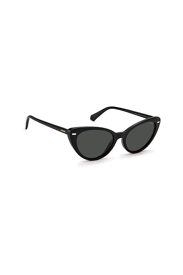 Polaroid PLD 4109/S Sunglasses, 807/M9 Black, L Mixte