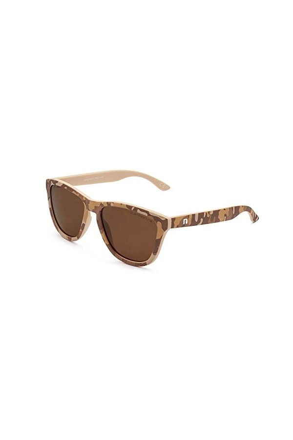 CLANDESTINE Model Desert Camouflage Matte Desert - Lunettes de soleil polarisées homme & femme