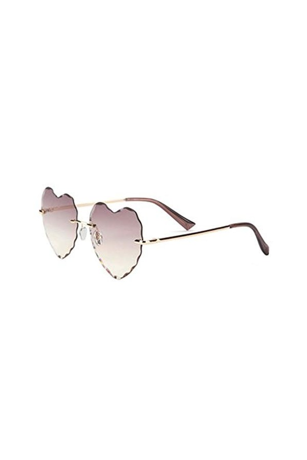 YRC Unisexe Lunettes de Soleil Anti-UV de Lunettes de Soleil pour Femmes Sunglasses de Fatigue Anti-Oeil léger Protection UV 