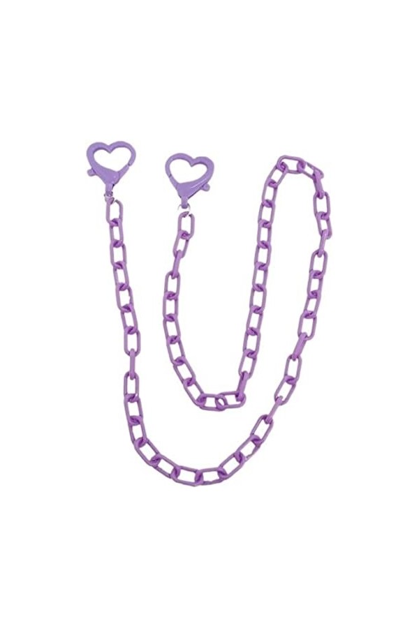 REVAHI Chaînes de Lunettes pour Femmes Cordon en Acrylique pour Sangles de Lunettes de Soleil élégantes Cordon de Lunettes C