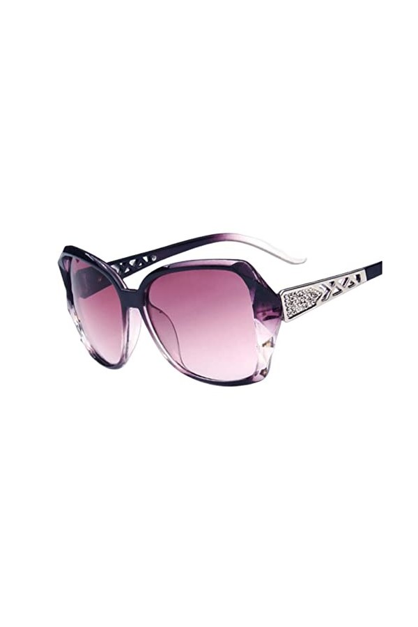 Lunettes de soleil pour femme - Tendance - Marque de luxe - Grande marque - Violet - Gastas Miron Mirror Sames - Pour femme, 