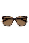 Polaroid Lunettes de Soleil PLD 4155/S/X 086 55/17/145 Femme Sunglasses, 086/SP Havana, 55 Unisex