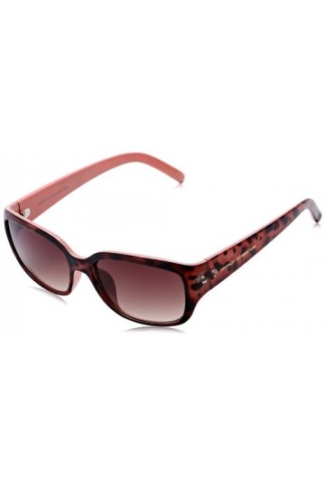 French Connection Ladies - Lunettes de Soleil Femme SMALL PLASTIC - Marron Tortoise - Taille unique