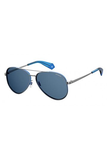 Polaroid PLD 6069/s/x Montures de Lunettes, V84/C3 RUTHEN Blue, 61 Unisex