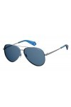 Polaroid PLD 6069/s/x Montures de Lunettes, V84/C3 RUTHEN Blue, 61 Unisex