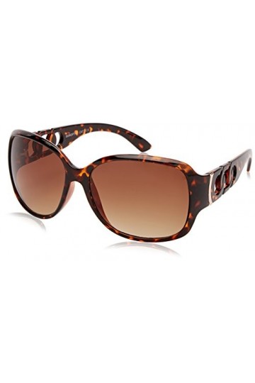 Sunoptic S036 Lunettes de Soleil, Marron-Brown Tortoise Shell , Taille Unique Femme