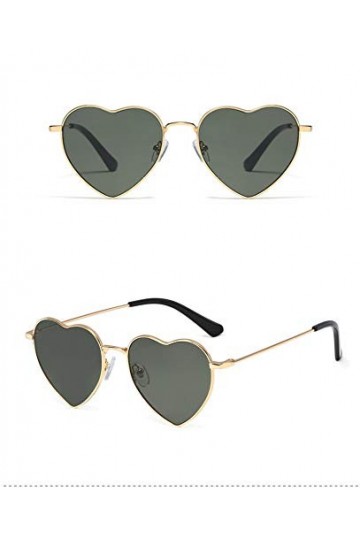 Fasion Sunglasses des Lunettes de Soleil Vintage Coeur Lunettes De Soleil Femmes Concepteur Bonbons Couleur Dégradé Lune