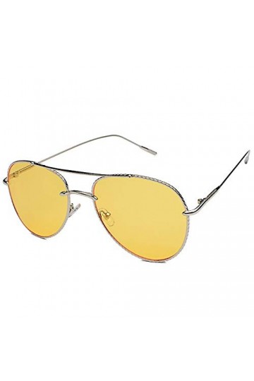 QINGZHOU Lunettes de soleil, lunettes de soleil colorées, lunettes de soleil personnalisées film océan pour femmes lunettes a