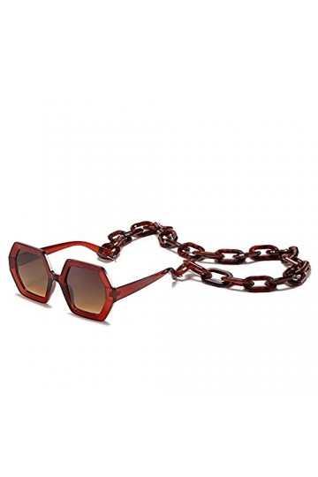 PAIHUIART Lunettes De Soleil Femme Lunettes De Soleil Homme Polarisées Unique Lunettes De Soleil Chaîne Ensemble pour Femmes 