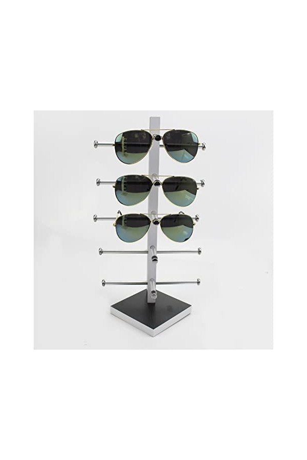 HEXEH Support à lunettes Lunettes de soleil 5 paires Lunettes de soleil Lunettes de soleil Lunettes de soleil Stand Tabletop 