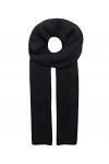 ONLY Onllinea Life Rib Scarf Acc Écharpe, Noir/détails : DTM Lurex, Taille Unique Femme
