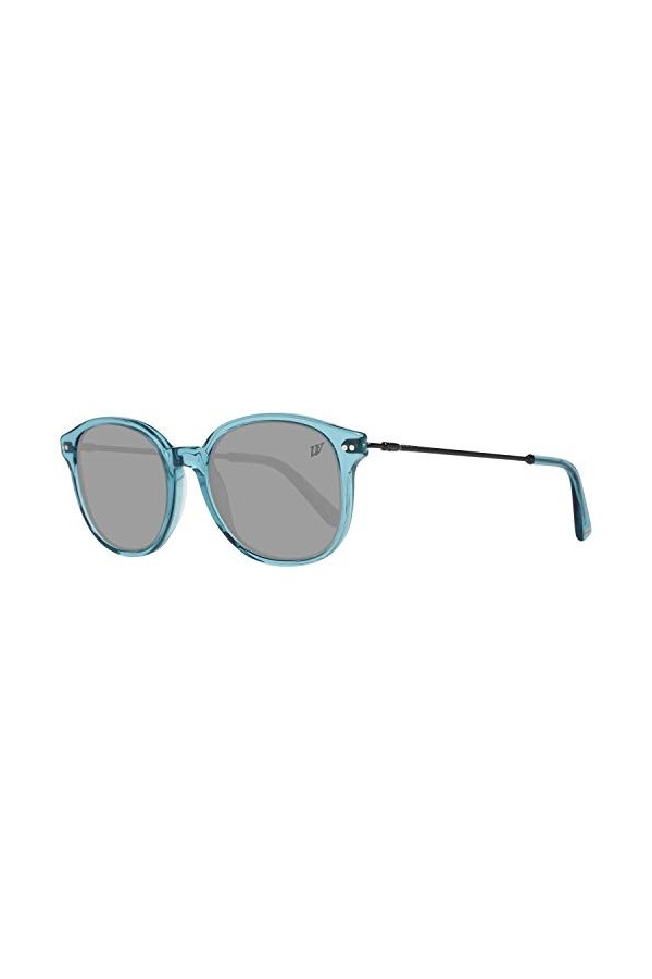 Lunettes de soleil Web WE0121 C52 87A shiny turquoise / smoke 