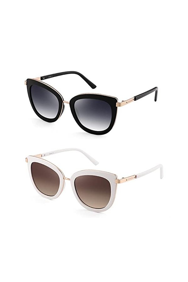 ShFhhwrl Classique des Lunettes De Soleil Lunettes De Soleil Femme Lunettes De Soleil Femme&nbsp;&nbsp;&nbsp;Noir Blanc Designer C1C2