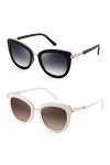 ShFhhwrl Classique des Lunettes De Soleil Lunettes De Soleil Femme Lunettes De Soleil Femme&nbsp;&nbsp;&nbsp;Noir Blanc Designer C1C2