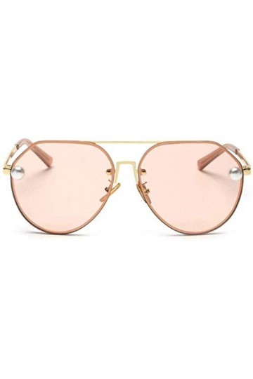 NIUASH Lunettes de Soleil polarisées Femmes Mode Vintage Lunettes De Soleil en Métal Gradient Lunettes De Soleil Femme Pilote