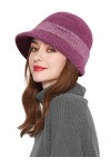 Comilaka Femme Bonnet Tricot Français Béret Visière Casquette Chapeau Hiver