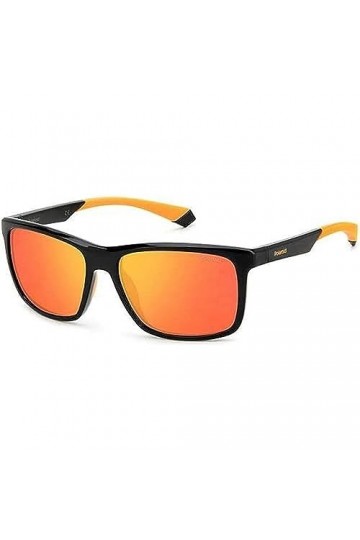 Polarois Sport PLD 7043/s Sunglasses, 8LZ/OZ Black Orange, L Unisex