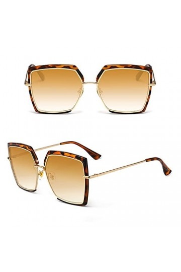 HPIRME Cat Eye Rose Lunettes de Soleil Femme Nuances Miroir Femme Carré Lunettes de Soleil pour Femme Revêtement Lunettes de 