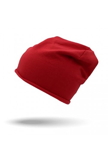 Colours & Beauty Chapeau Homme Femme Hiver Couleur Unie Doublure en Polaire Rouge | Bonnet Chaud |Beanie en Polaire Unisexe |