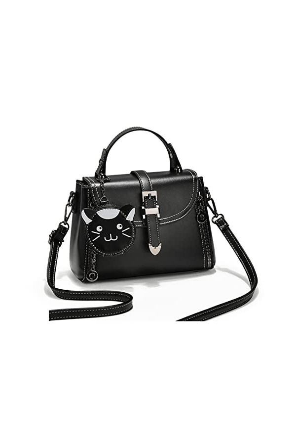 FANDARE Sac à Main pour Femme Sacs Portés Épaule Étanche Sac à Bandouliere PU Cuir Sac Messager Sac Fourre Sacoche pour Voyag