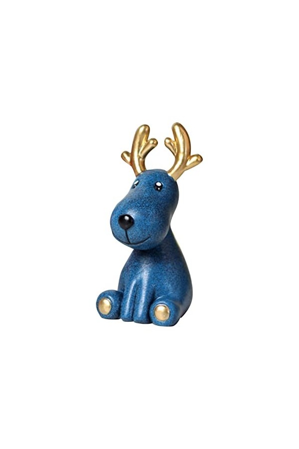 WAOCEO Présentoir de lunettes Lunettes de soleil lunettes de soleil en forme de cerf Porte - lunettes Color : Blauw 