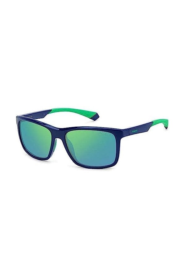 Polarois Sport PLD 7043/s Sunglasses, RNB/5Z Blue Green, L Unisex