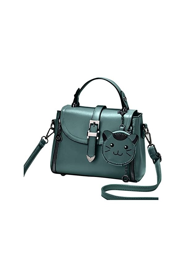 FANDARE Sac à Main pour Femme Sacs Portés Épaule Étanche Sac à Bandouliere PU Cuir Sac Messager Sac Fourre Sacoche pour Voyag