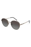 Lunettes de soleil polarisées INVU T 2416 B noir verres miroir argent 100 % UV block SUNGLASSES POLARIZED