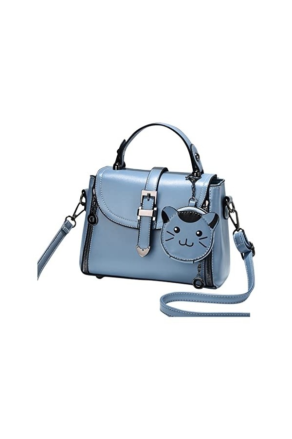 FANDARE Sac à Main pour Femme Sacs Portés Épaule Étanche Sac à Bandouliere PU Cuir Sac Messager Sac Fourre Sacoche pour Voyag