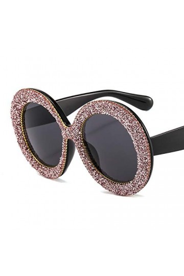 PAIHUIART Lunettes De Soleil Femme Lunettes De Soleil Homme Polarisées Vintage Surdimensionné Lunettes De Soleil Rondes Femme