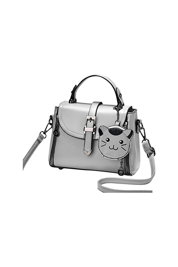 FANDARE Sac à Main pour Femme Sacs Portés Épaule Étanche Sac à Bandouliere PU Cuir Sac Messager Sac Fourre Sacoche pour Voyag