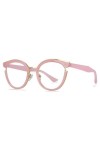 HCHES Vintage Femmes Cat Eye Spectacle Cadre Rétro Anti Bleu Lunettes Lunettes, 7, Taille Unique