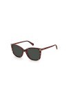 Polaroid PLD 4108/S 0uc/M9 Red Havana 55 Sunglasses, Femme