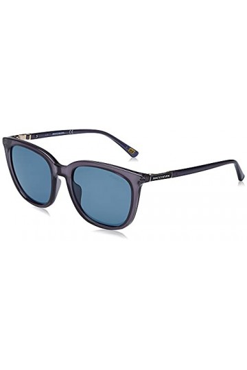 Skechers SE6121 Lunettes de Soleil, Aubergine, Taille Unique Femme