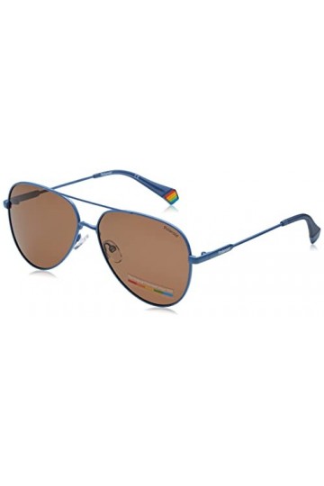Polaroid PLD 6187/s Sunglasses, MVU/HE Azure, 60 Unisex