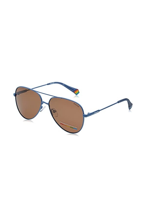 Polaroid PLD 6187/s Sunglasses, MVU/HE Azure, 60 Unisex