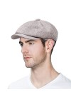 Mode décontracté respirant gavroche chapeau printemps automne rétro béret chapeaux marée sauvage chapeaux unisexe simple casq