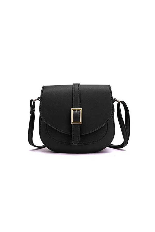 FANDARE Rétro Sac à bandoulière Femme Sac a Main en PU Cuir Sacs Portés épaule Sacoche Besace Messenger Bag Sacs pour Télépho