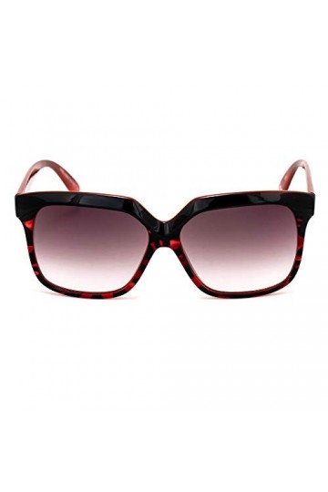 Italia Independent 0919-HAV-053 Lunettes de Soleil Femme, Multicolore Rojo/Noir , 57