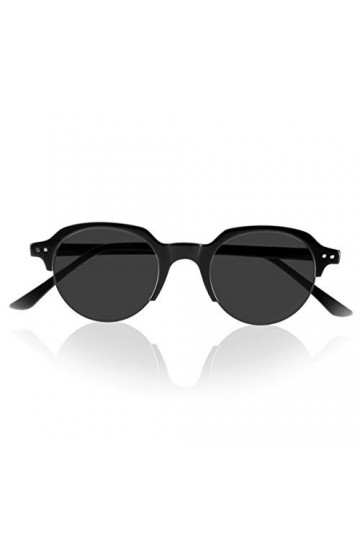Foreyever Incomplete Lunettes de Soleil, Nero, 46 Mixte