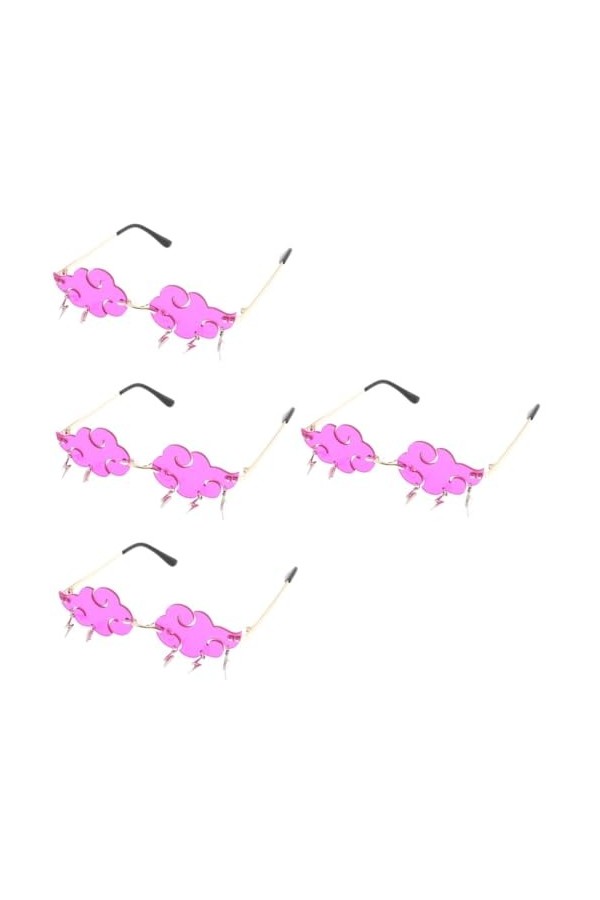 Abaodam 4 Pièces Pas De Lunettes De Soleil Enfants Lunettes Claires Lunettes De Soleil Claires Pour Femmes Lunettes De Mode P