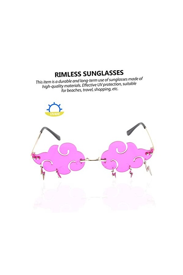 Abaodam 4 Pièces Pas De Lunettes De Soleil Enfants Lunettes Claires Lunettes De Soleil Claires Pour Femmes Lunettes De Mode P