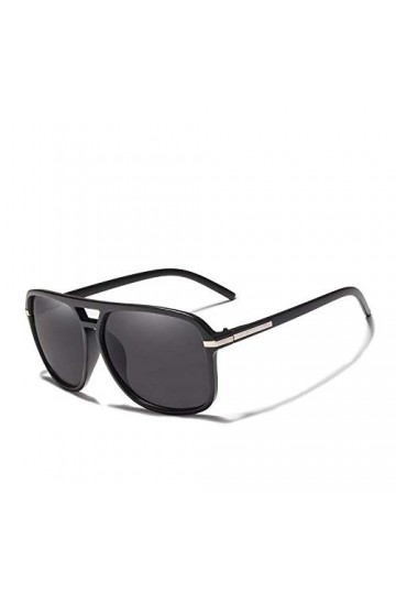 Wijider des Lunettes De Soleil Homme,Lunettes De Soleil en Aluminium Polarisées Lunettes De Soleil pour Hommes Grande Taille 